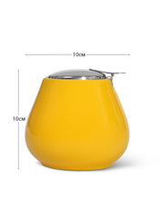 Ceramic Sugar Bowl Yellow 600 Ml