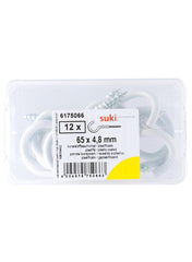 Clothes Line Hooks 6 5 Cm White