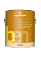 Benjamin Moore Ben Flat Interior Latex Paint And Primer