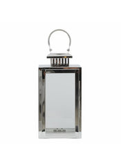 Azure Stainless Steel Lantern With Handle