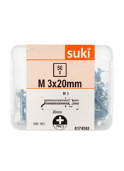 Suki Metal Mechanical Screw Pack