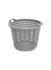 Wide Plastic Laundry Basket 45 L Grey