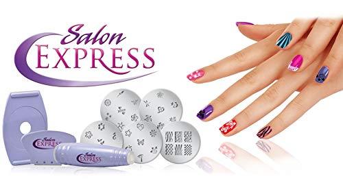 Salon Express Nail Art Stamping Art Set - Telemall UAE