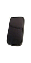Travel Organiser Passport Ticket Holder Purse Zip Closure Wallet Document Bag