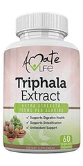 Triphala Extract 750Mg Dietary Supplement - 60 Vegetable Capsules
