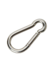 Chrome-Plated Steel Spring Snap Hook 10 x 100mm