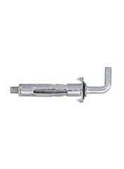 Steel L-Hook Hollow Wall Anchor Pack M5 x 37mm 4Pcs