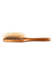Small Square Paddle Nylon Bristles Wood Handle Brush SPB