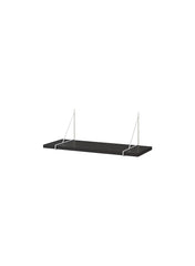 Wall Shelf Black 80x30cm