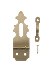 Brass Decorative Hasp 4.82cm
