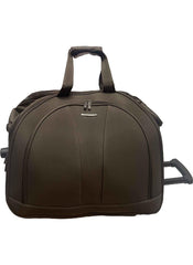 Cosmo Weekender Jute Duffle Trolley Bag