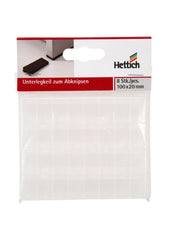 Hettich Plastic Levelling Wedges for Furniture 8Pcs
