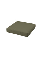 Seat Cushion Outdoor Dark Beige Green 62x62cm