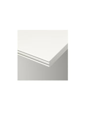 Wall Shelf White 120X20Cm