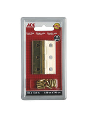 Brass Broad Hinge 5.08 x 3.49cm
