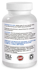 R-Alpha Lipoic Acid 300mg - 90 Capsules