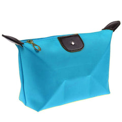 Waterproof Makeup Bag Blue