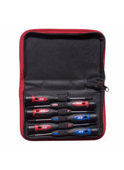Precision Screwdriver Set With Case 6Pcs