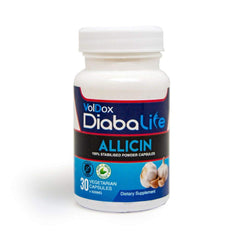 Diabalife Allicin 500Mg Dietary Supplement - 30 Vegetarian Capsules