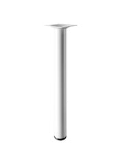 Hettich Steel Furniture Leg White 30 X 300mm
