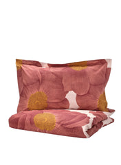 Duvet Cover And 2 Pillow Cases Light Pink Dark Pink 240 x 220 By 50 x 80 Cm