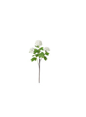 Artificial Flower Snowball White