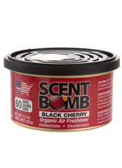 Scent Bomb Car Organic Air Freshener Black Cherry 42g