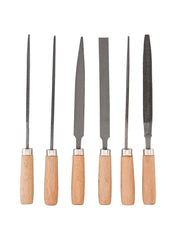 Warding File Set With Wooden Handles Pack Of 6