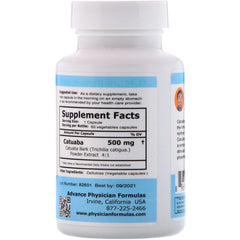 Catuaba Doctor Formulated Dietary Supplement 60 Vege Capsules