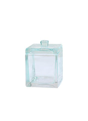Zea Glass Cotton Jar With Lid