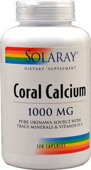 Coral Calcium Pure Okinawa Source With Trace Minerals And Vitamin D-3 250mg - 120 Capsules