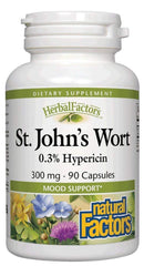 90 Capsules Herbal Factors St. John's Wort