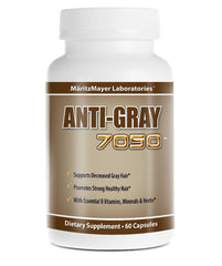 Pack Of 6 Anti-Gray Dietary Supplement 7050 mg - 60 Capsules