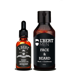 Forest Ranger Hair Growth Oil And English Garden Beard Wash Beard Care Kit 130ml