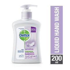 Dettol Sensitive Anti-Bacterial Handwash 200 millimeter