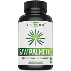 Saw Palmetto Supplement For Prostate Health Complex - 100 Capsules