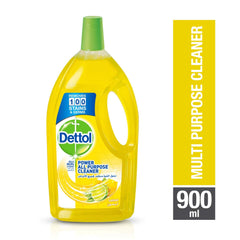 Dettol Healthy Home All Purpose 4 in 1 Lemon Fragrance Multi Action Cleaner, 900ml