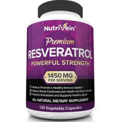 Resveratrol Dietary Supplement - 120 Capsules