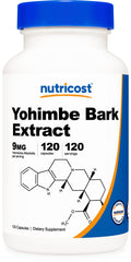 Yohimbine Dietary Supplement - 120 Capsules