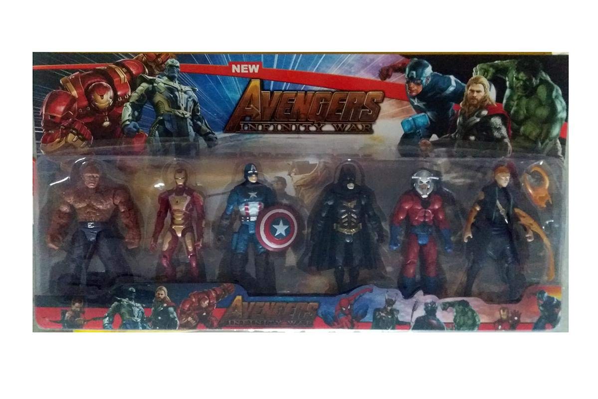 Avengers Infinity Superhero Figure Toy Set - Telemall UAE