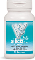 Silica With Calcium Capsules Dietary Mineral Supplement-90 V Capsules
