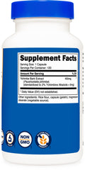 Yohimbine Dietary Supplement - 120 Capsules