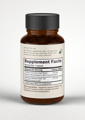 Turmeric And Matcha Herbal Supplement - 60 Capsules