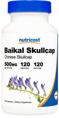 Baikal Skullcap 1000mg - 120 Capsules