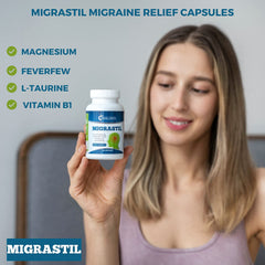 Natural Migraine Relief B1 - 60 Vegetarian Capsules