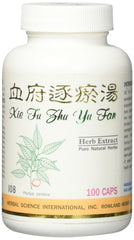 Xue Fu Zhu Yu Tang Dietary Supplement - 100 Capsules