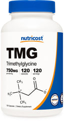 TMG Vitamin Supplement 750 Mg - 120 Capsules