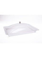 Acrylic Tray With Cover Rectangle 50 X 37Cm