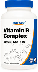 Vitamin B Complex 460mg - 120 Capsules