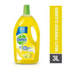 Dettol Power All Purpose Cleaner - Lemon, 3L